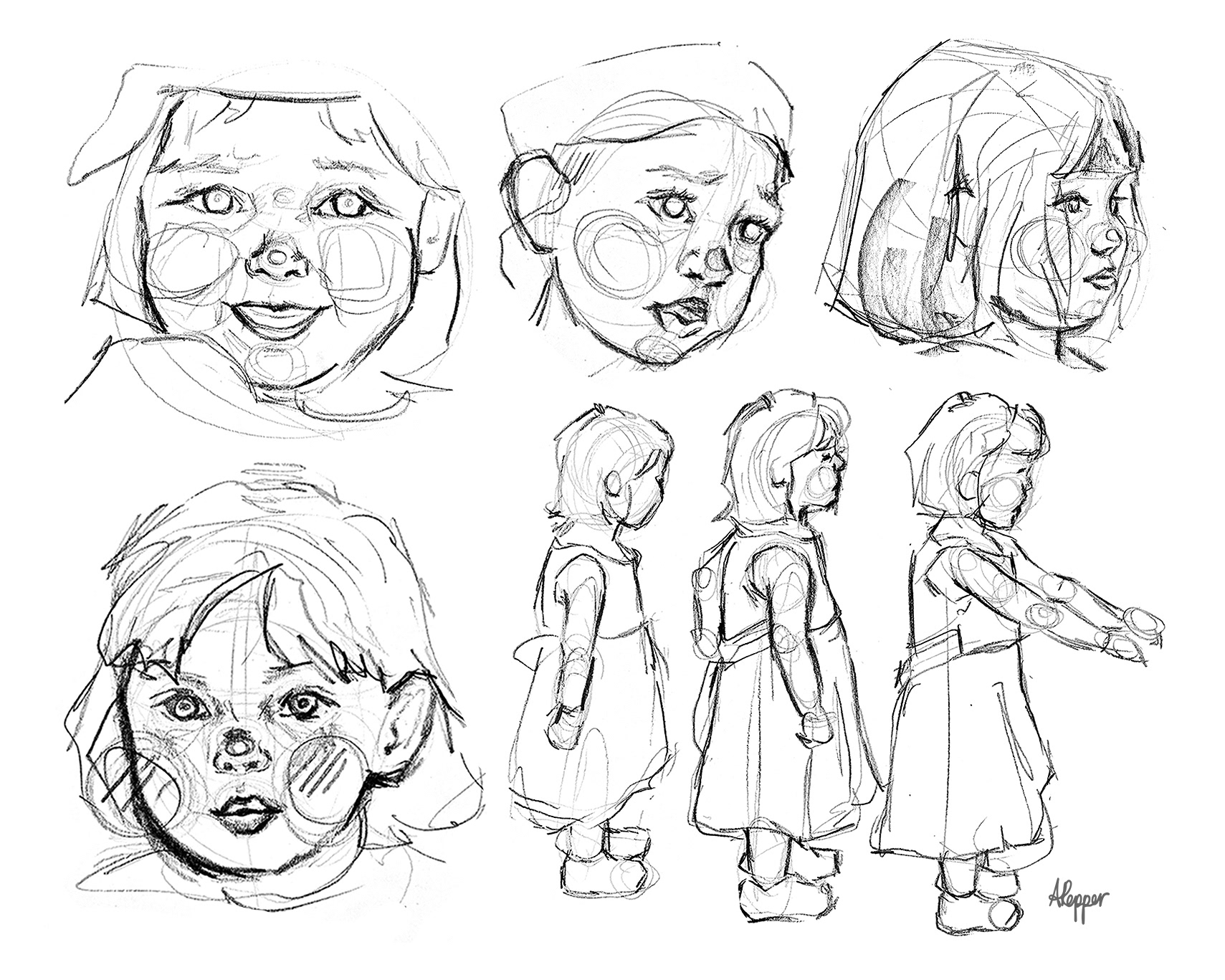 Character Development Sketches