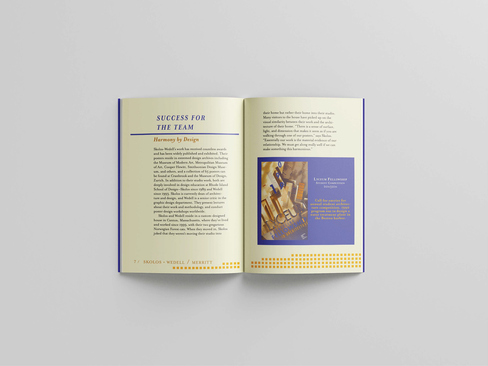 book spread sample