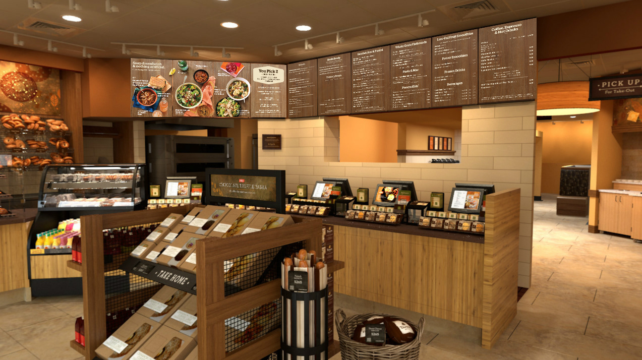 Model of Proposed new Menu Board system and fixturing