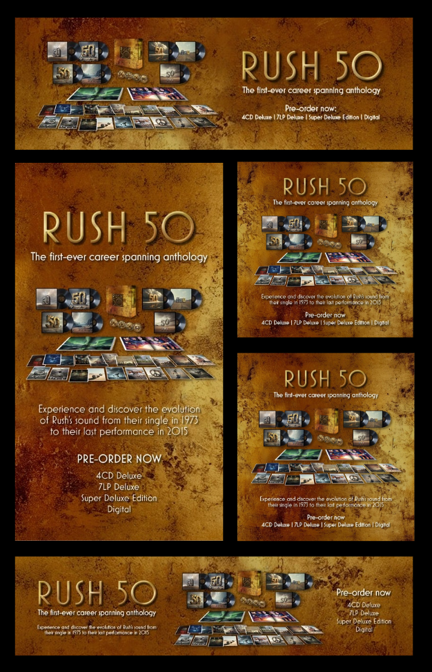 Rush 50 Social Asset Suite