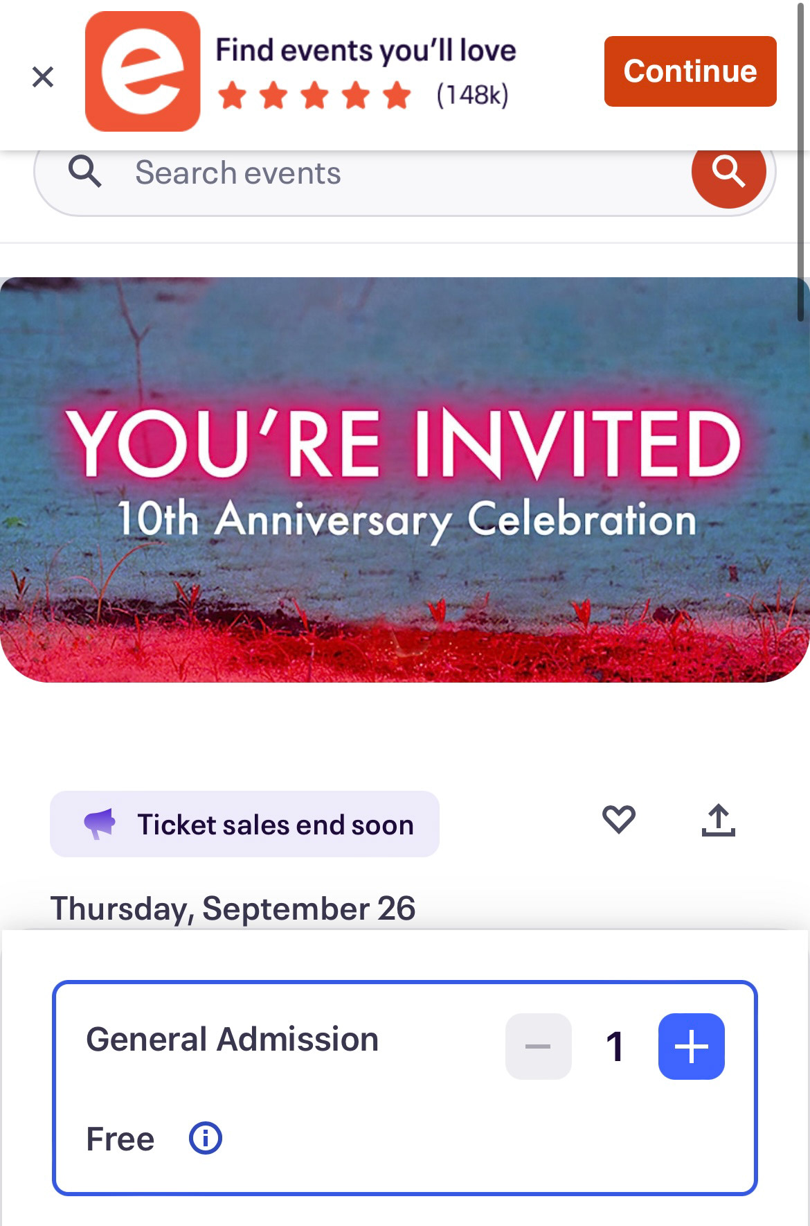 V - Maroon 5 10 Year Anniversary RSVP Banner