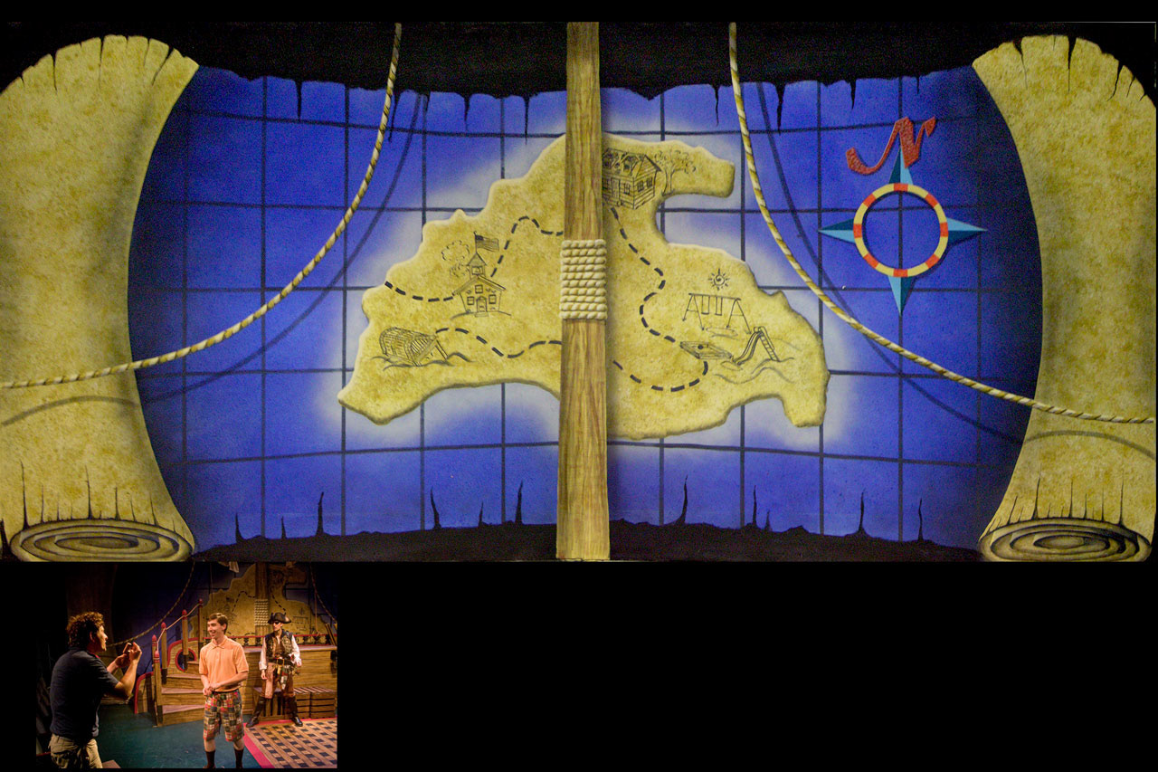 "My Imaginary Pirate" Drop 14'x30'