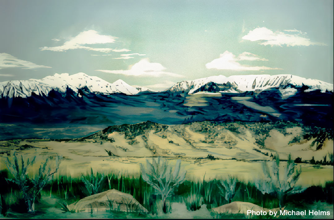 Mt. Nebo/Horseshoe Mountain Commissioned Photo Backdrop