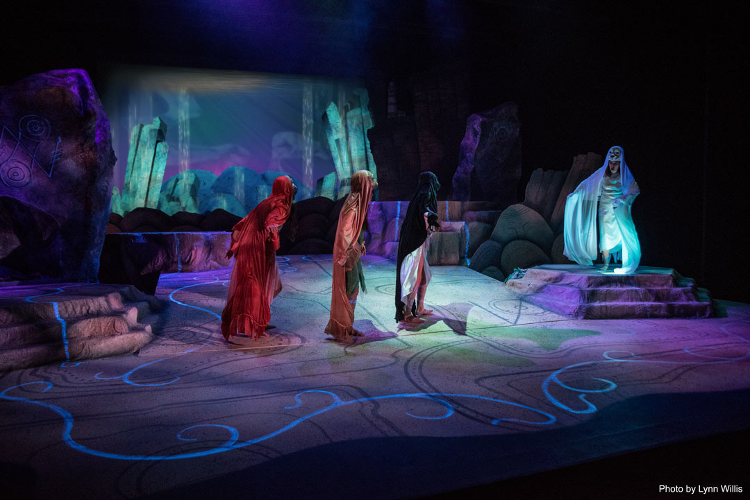 "Selkie, Between Land and Sea" Production Photo