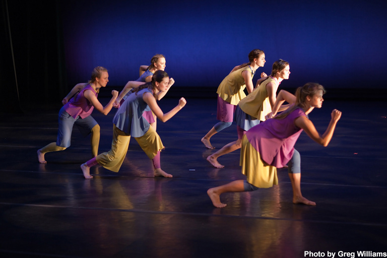 "Dance Interrupted" Production Photo