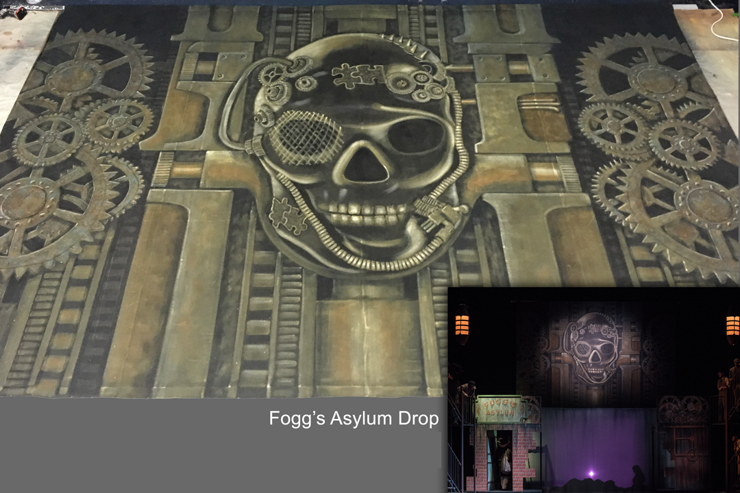 Fogg's Asylum Drop 18'X26'