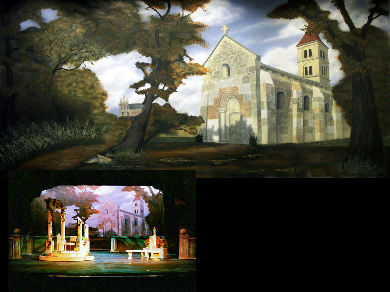 "Cyrano De Bergerac" Abby Drop 18' x 40'