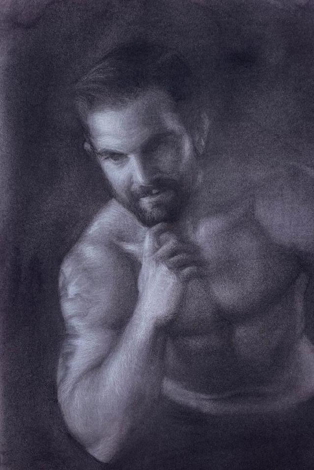 Dante, 2019, 12x18 in