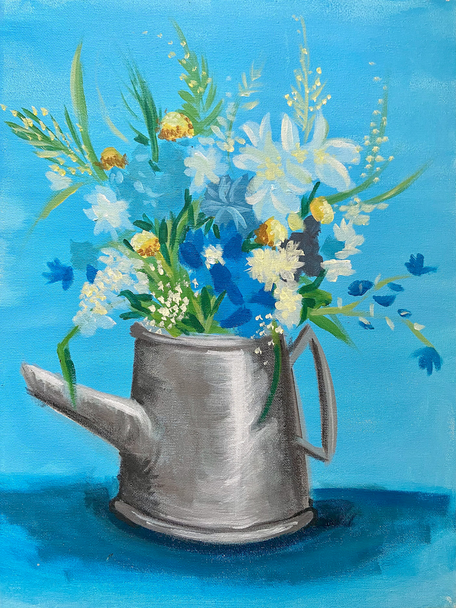 Flowers in Water can