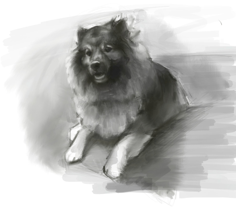 Bogart Study, 2021, digital