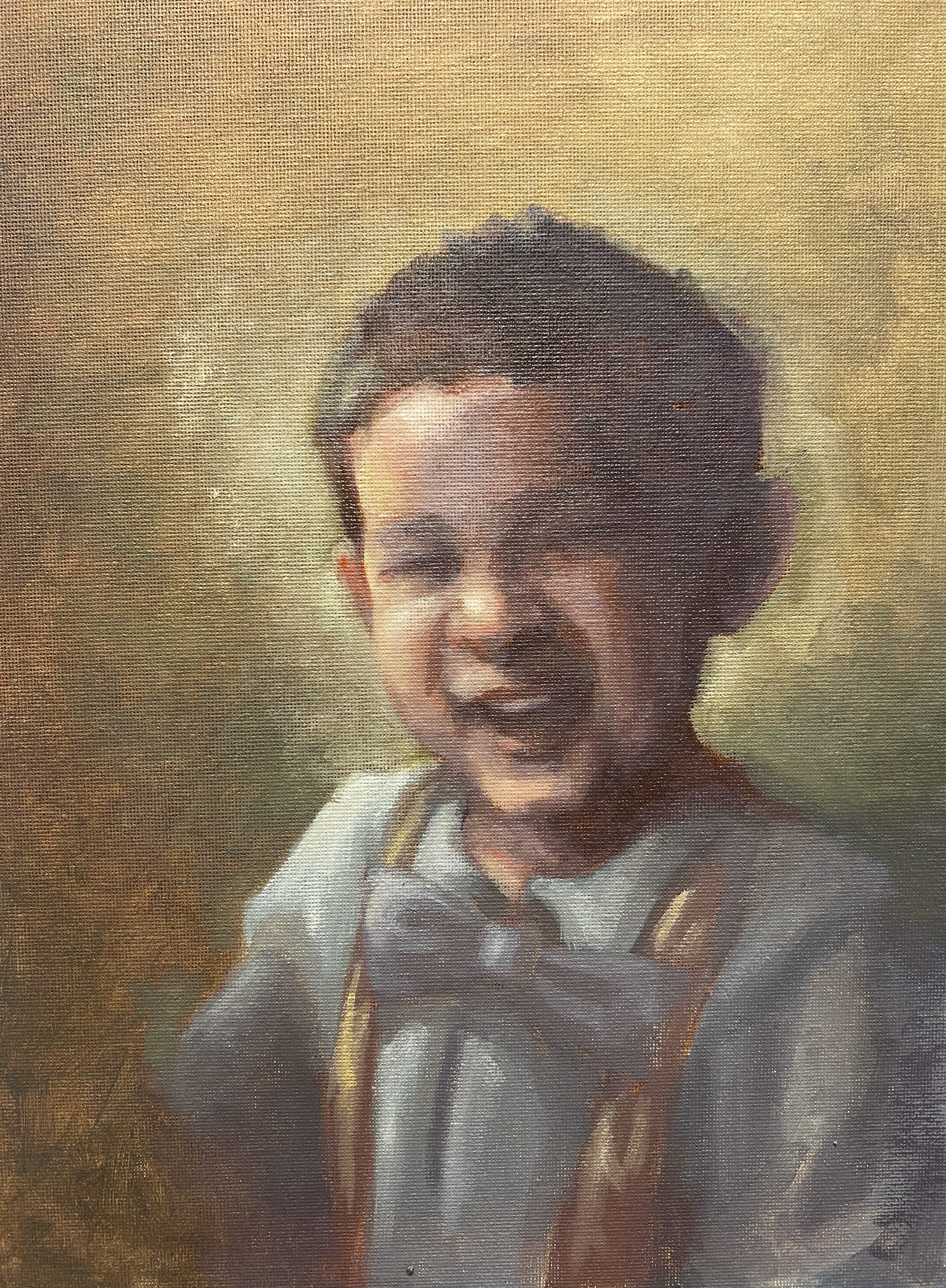 Little boy, 2021, 9x12 in, SOLD