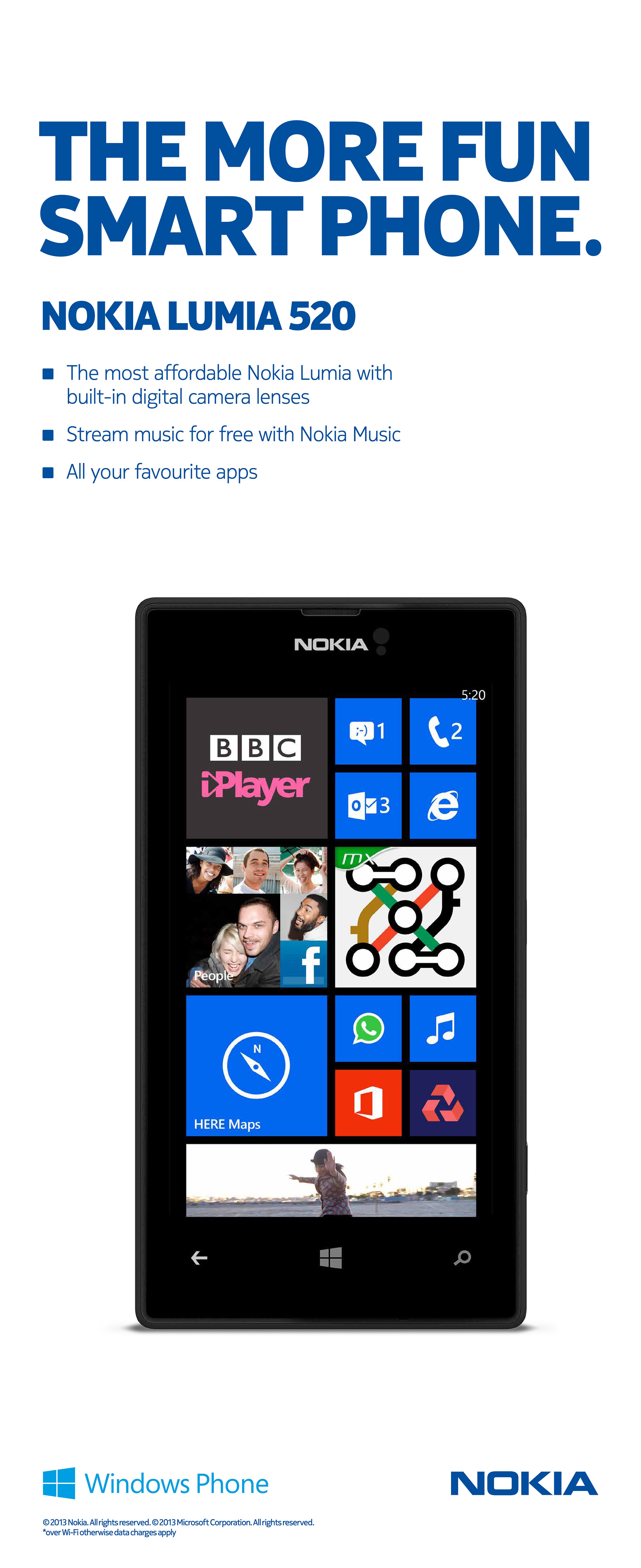 This is Lumia campaign – Nokia  Pull-up banner