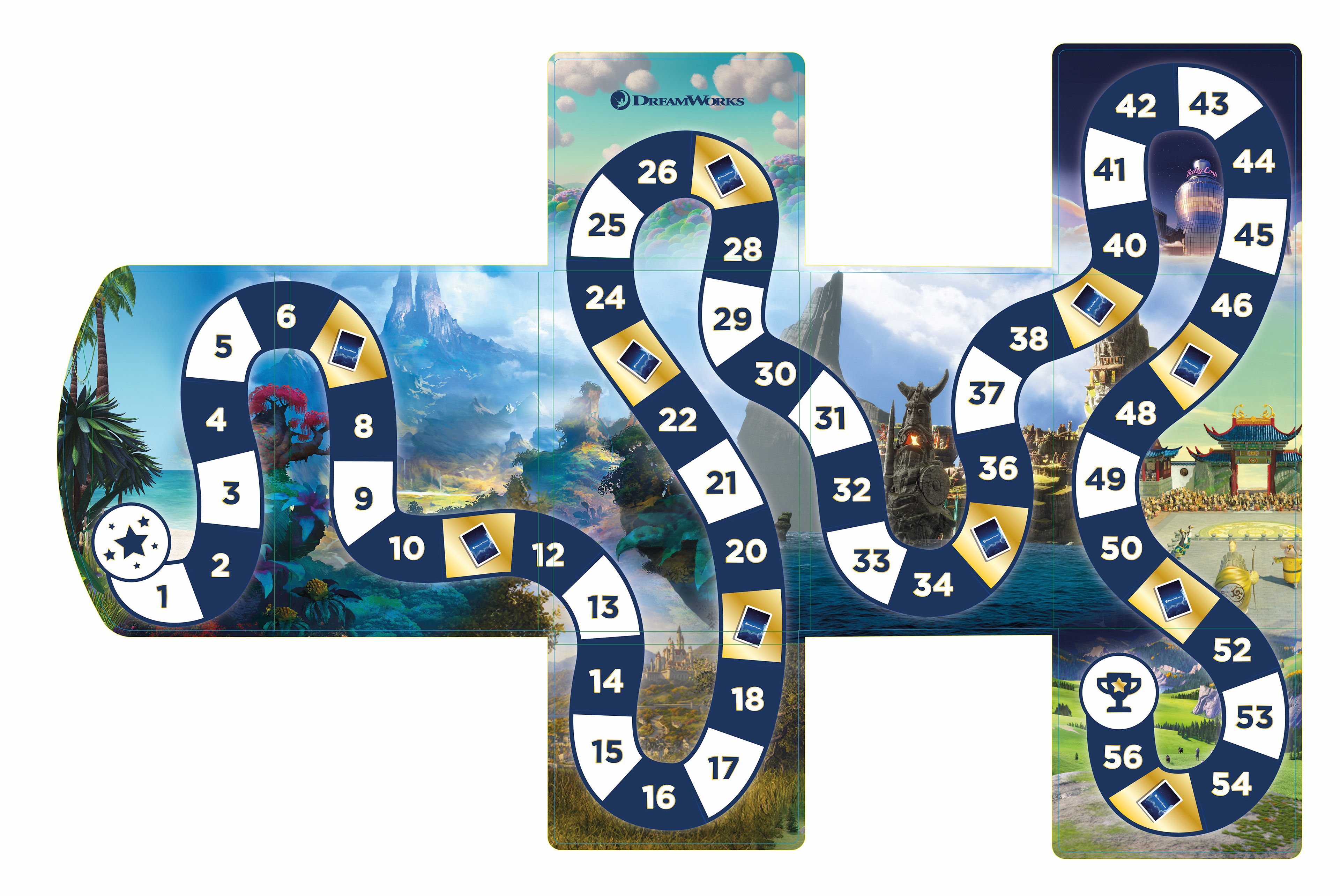 All-Stars Adventure Trail – inside flat artwork