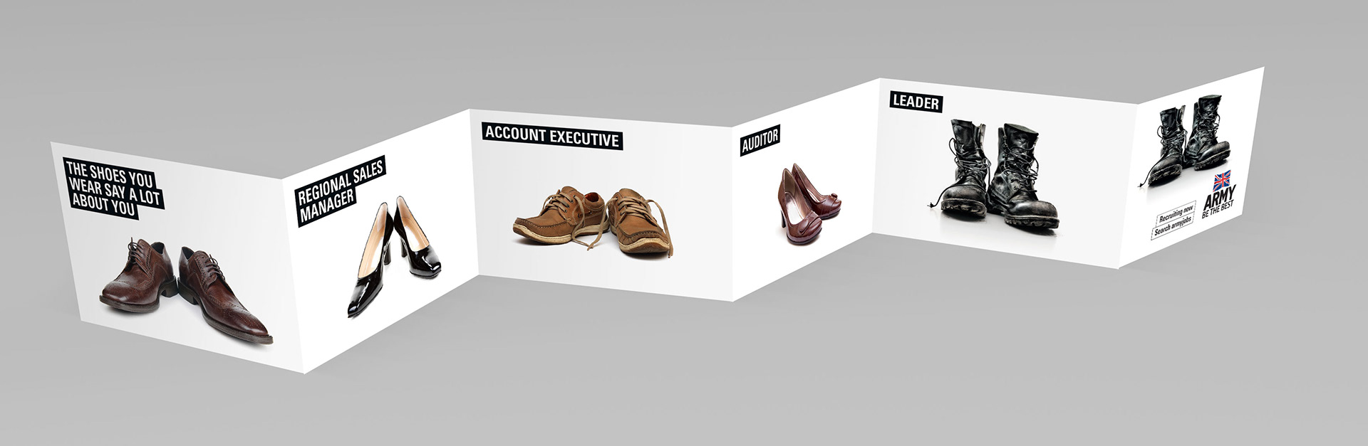 "Boots" campaign – concertina information take- away