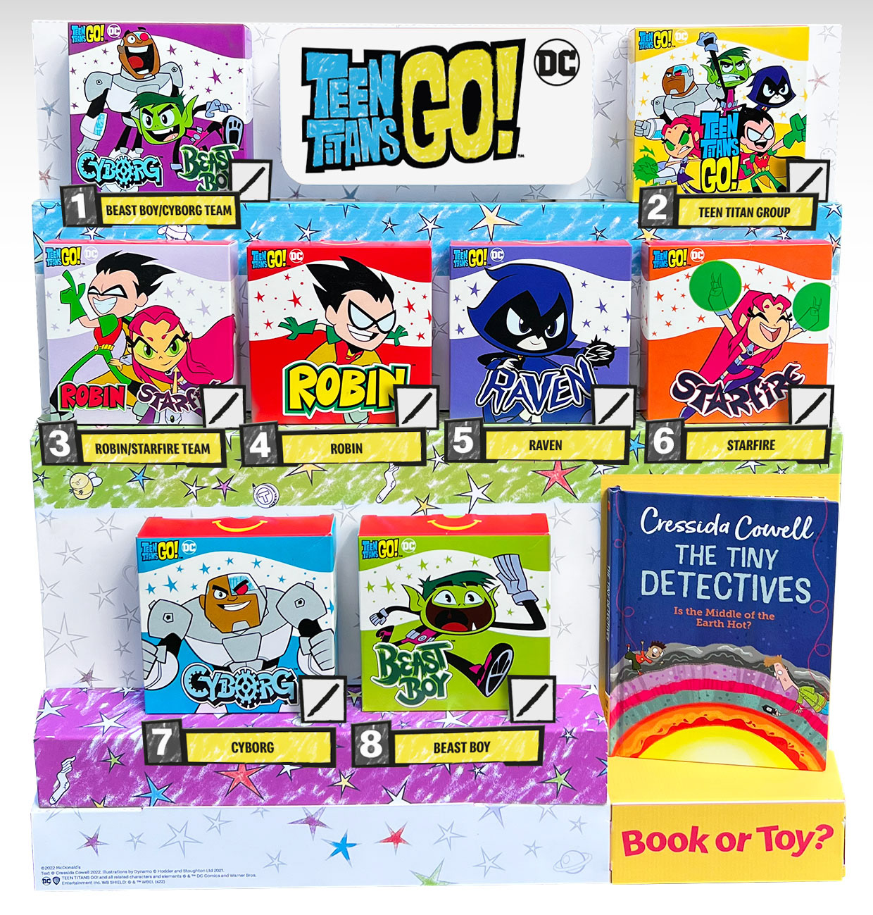 Teen Titans Go! 2022 – Asia Pacific merchandiser unit