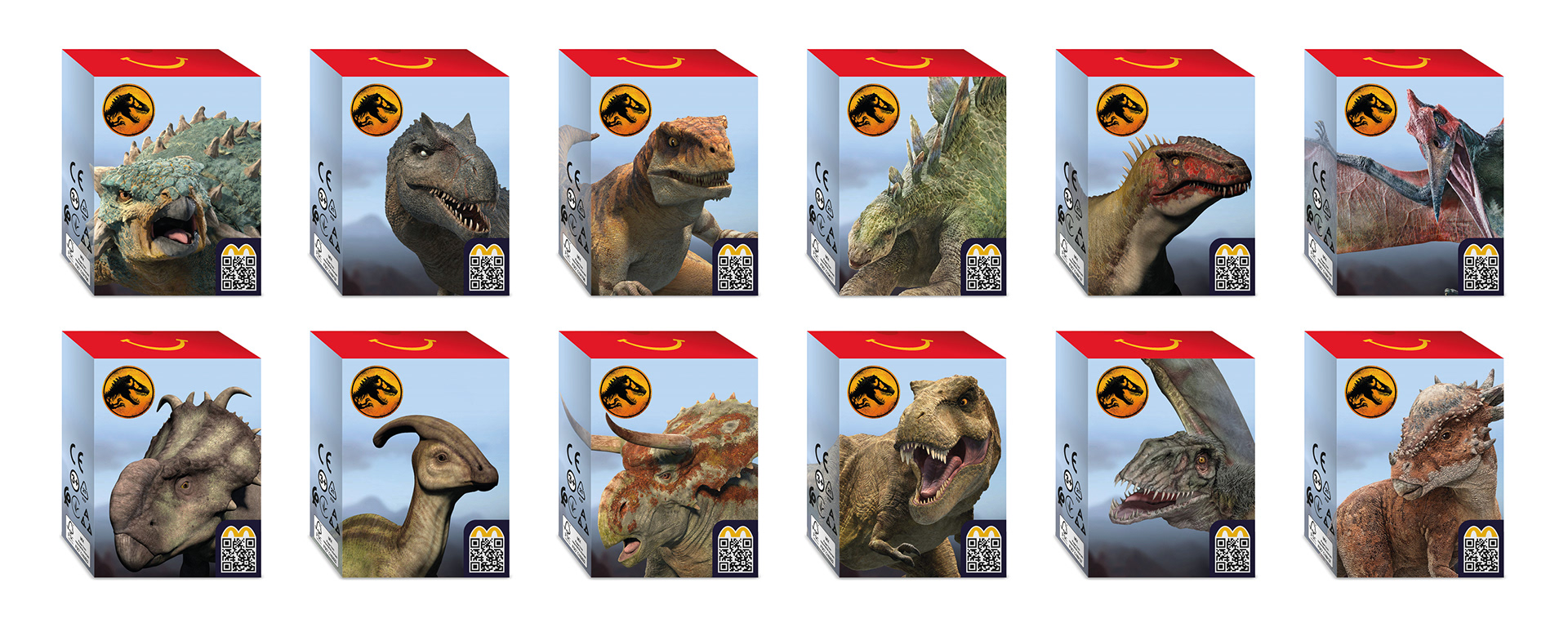 Jurassic World: Chaos Theory – Global 2024/2025 – packaging visuals