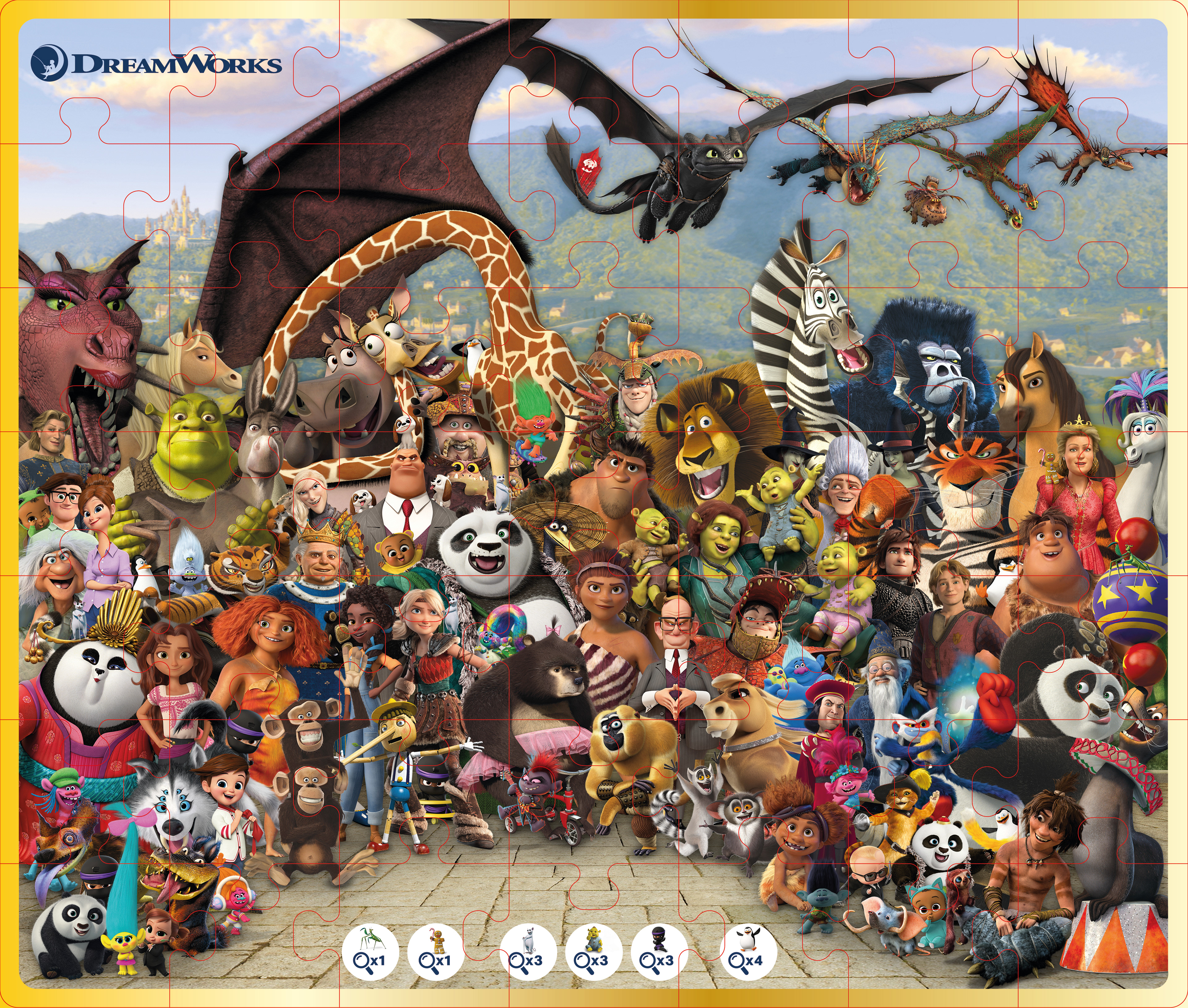 All-Stars Puzzle Pursuit – Front