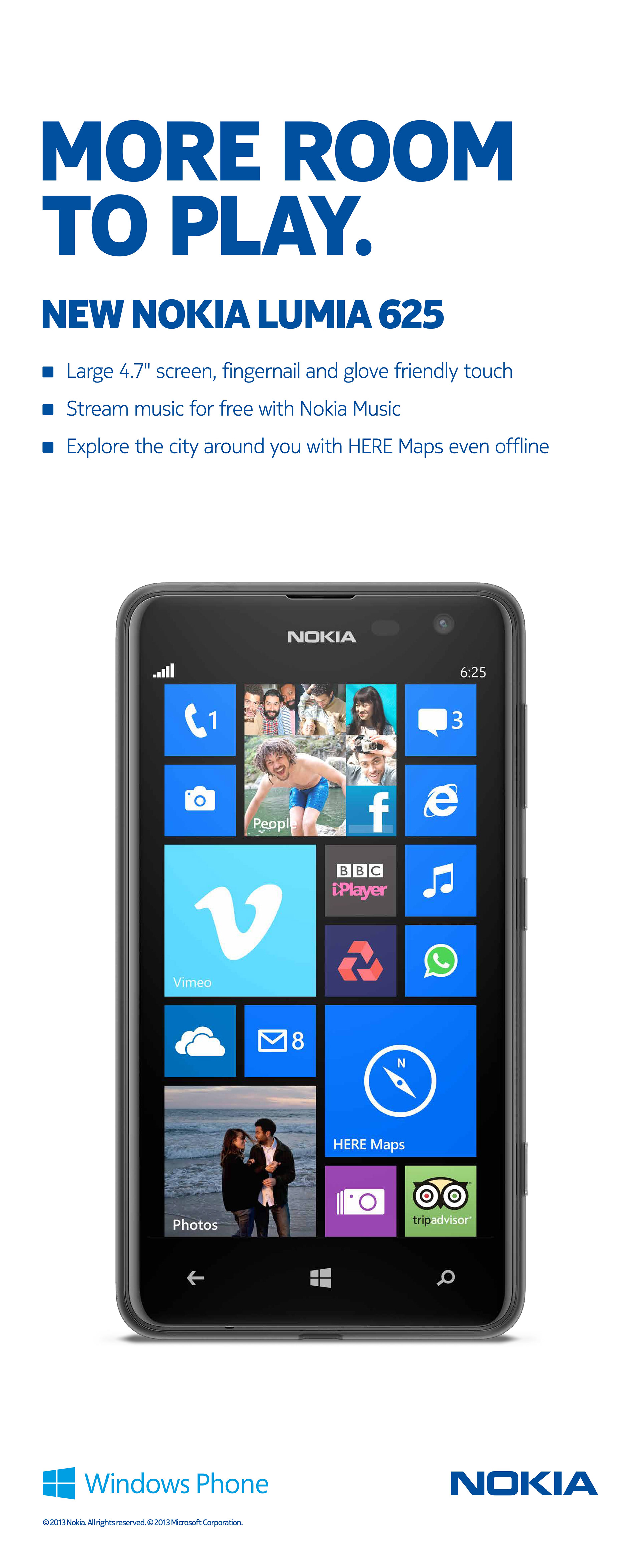 This is Lumia campaign – Nokia  Pull-up banner