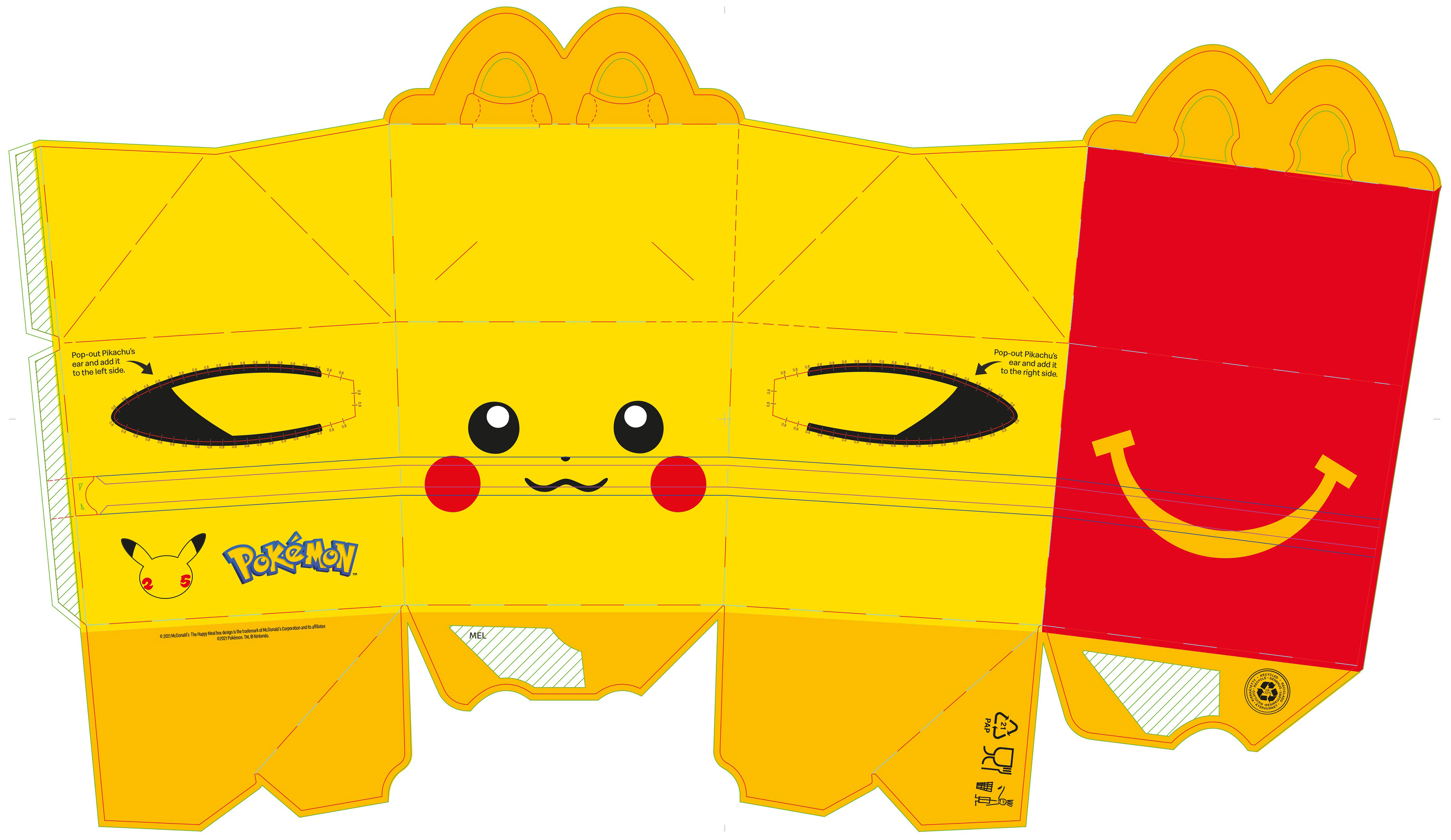 Pokémon 2021 – Happy Meal box flat artwork