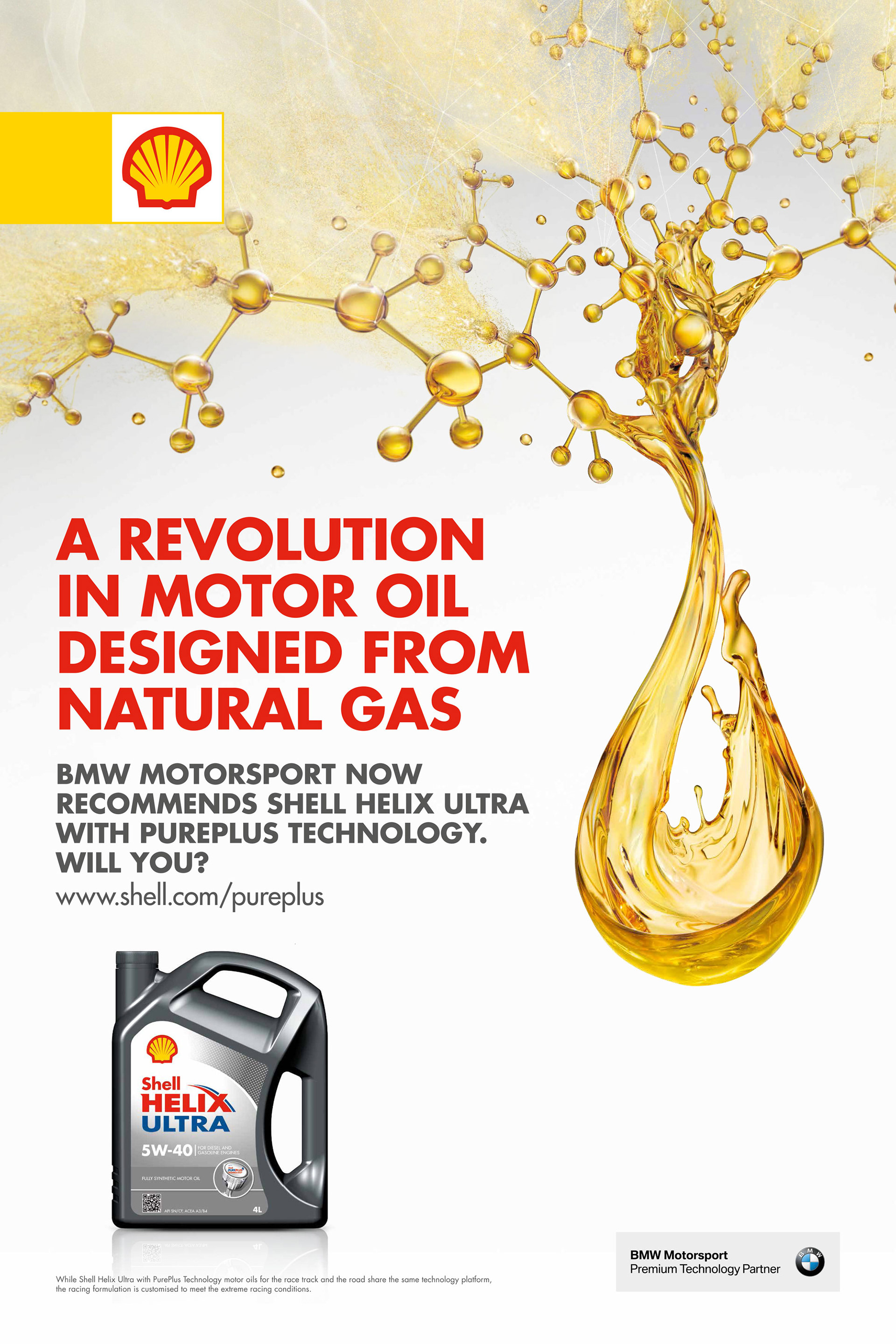 Shell – Shell Helix Ultra with BMW Motorsport – 6 Sheet OOO