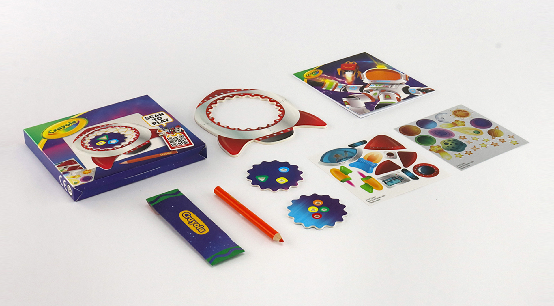 Stencil Art with stickers and stencil pad