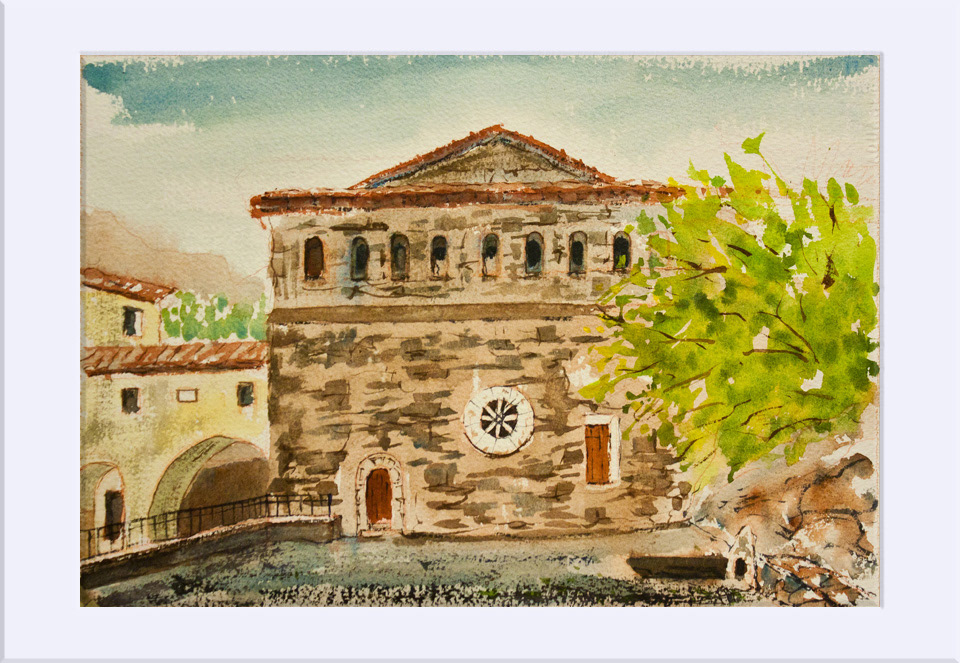 "Fuensanta" - Acuarela, 20x29 cm