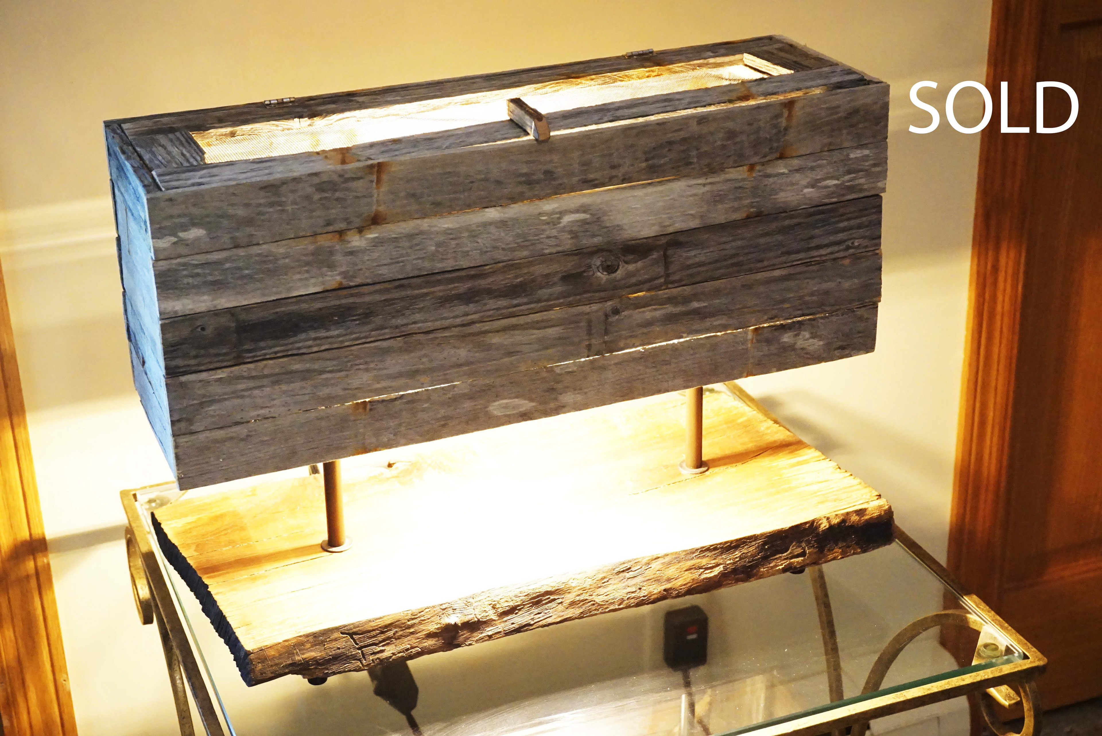 "Granny's Lamp" 18 x 6 x 14 w/2-4W LED