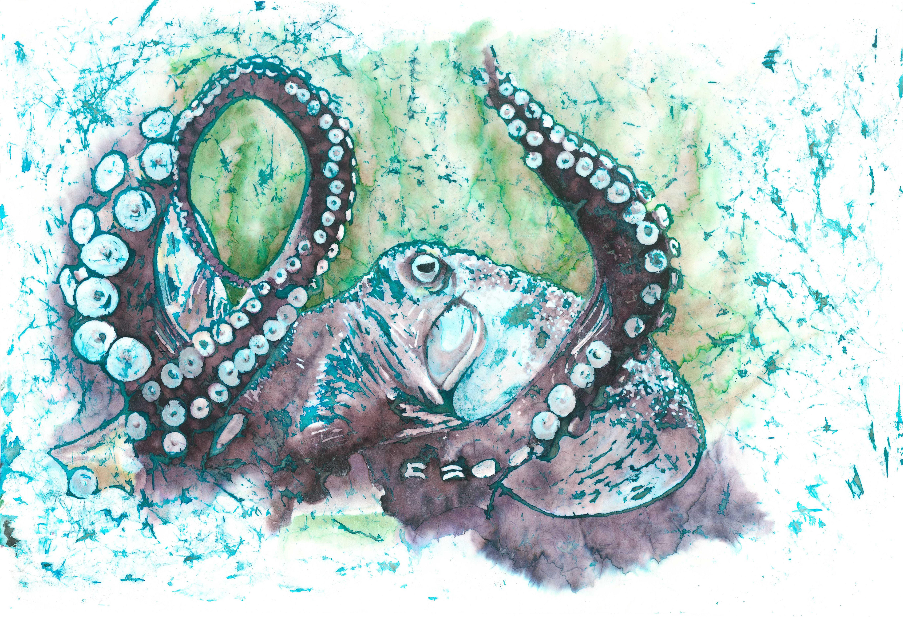 "Octo" 24 x 36