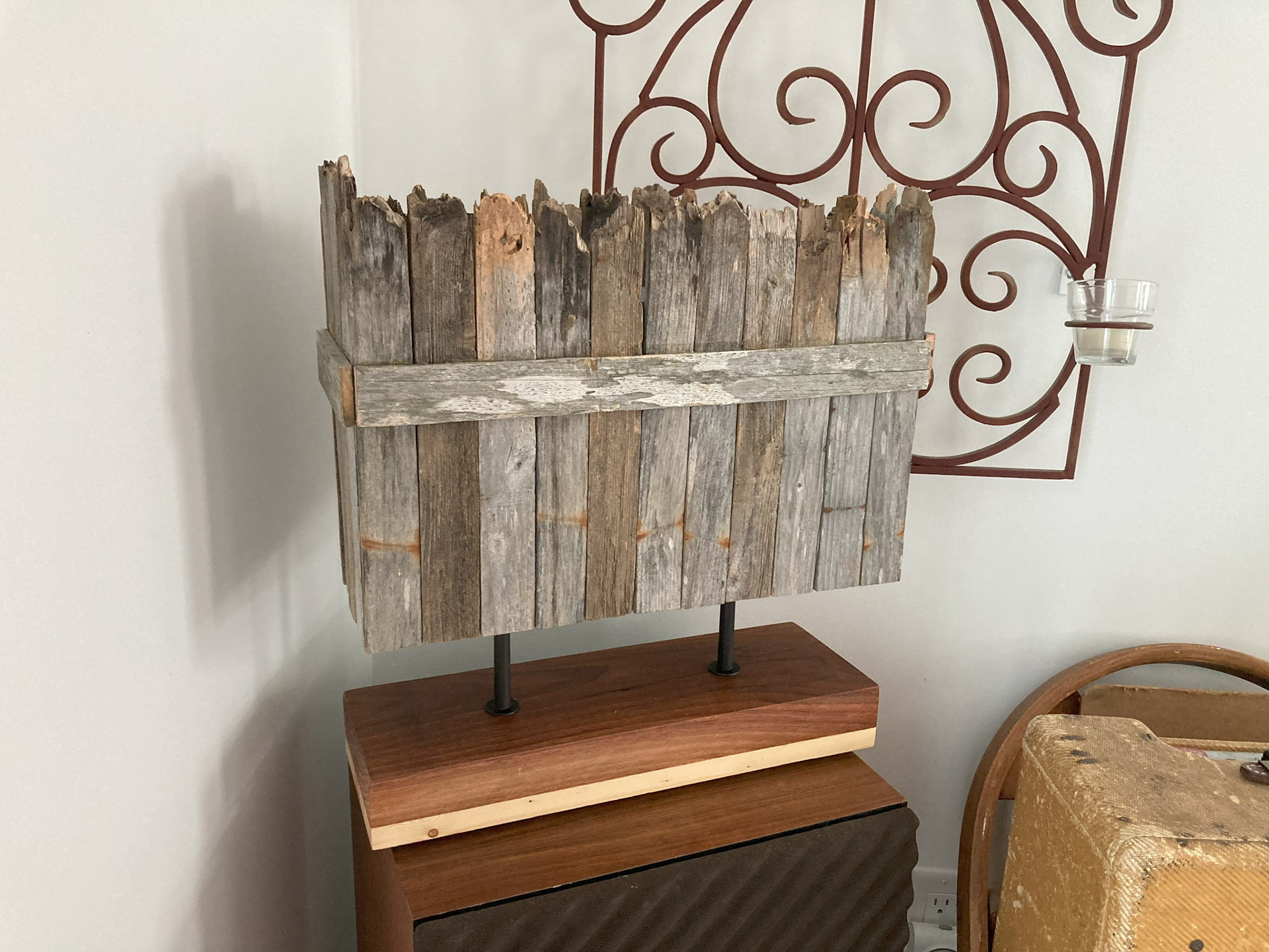 "Border Fence"...18 x 5 x 18 in