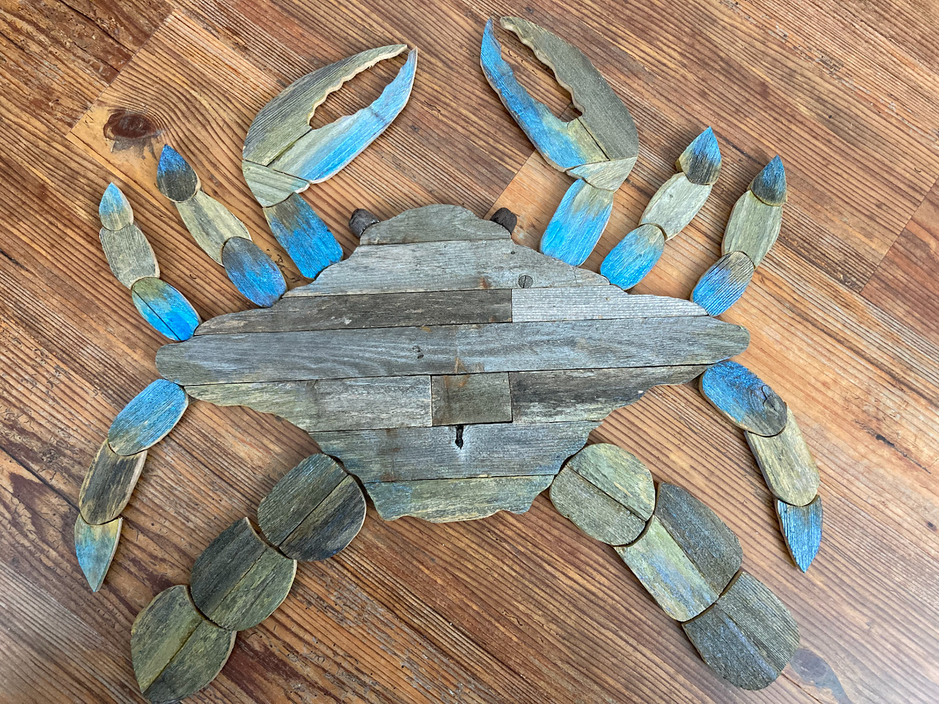 12 in. crab...each one uniqe...