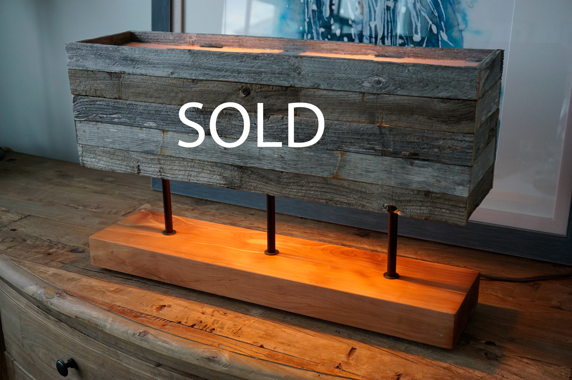 Sold at "The Joe" Wonders of Wood show.