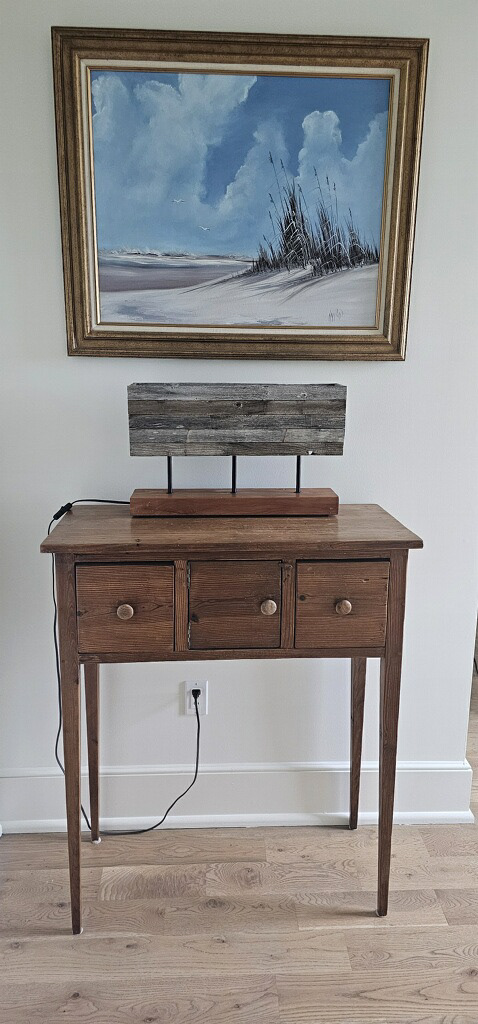 Horizontal at buyer's home...