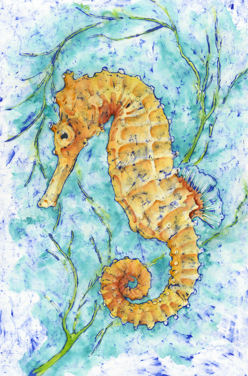 "Seahorse II" 24 x 36