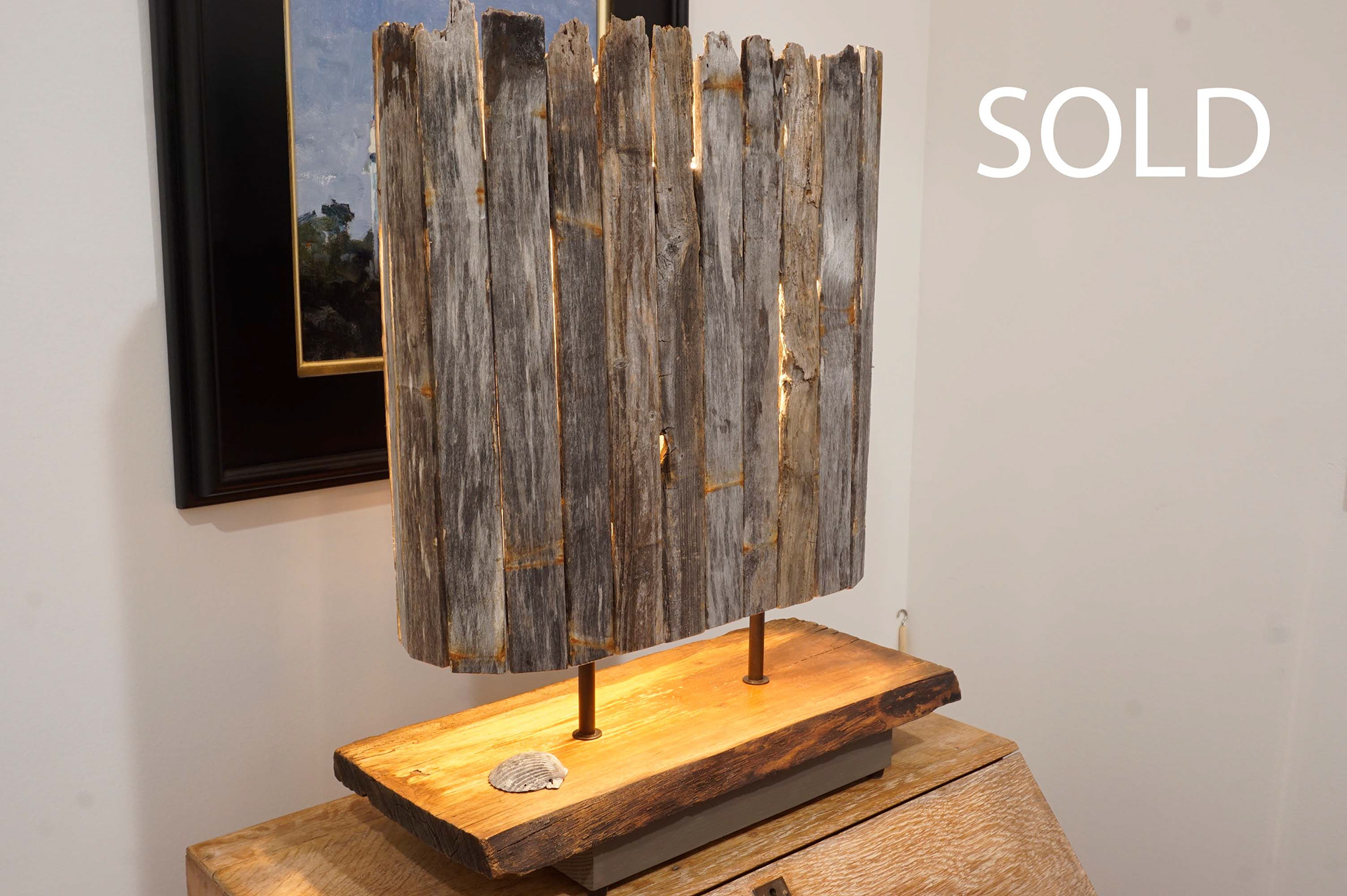 "Round About"...18 x 8 x 22 ...2 x 4w LED... 