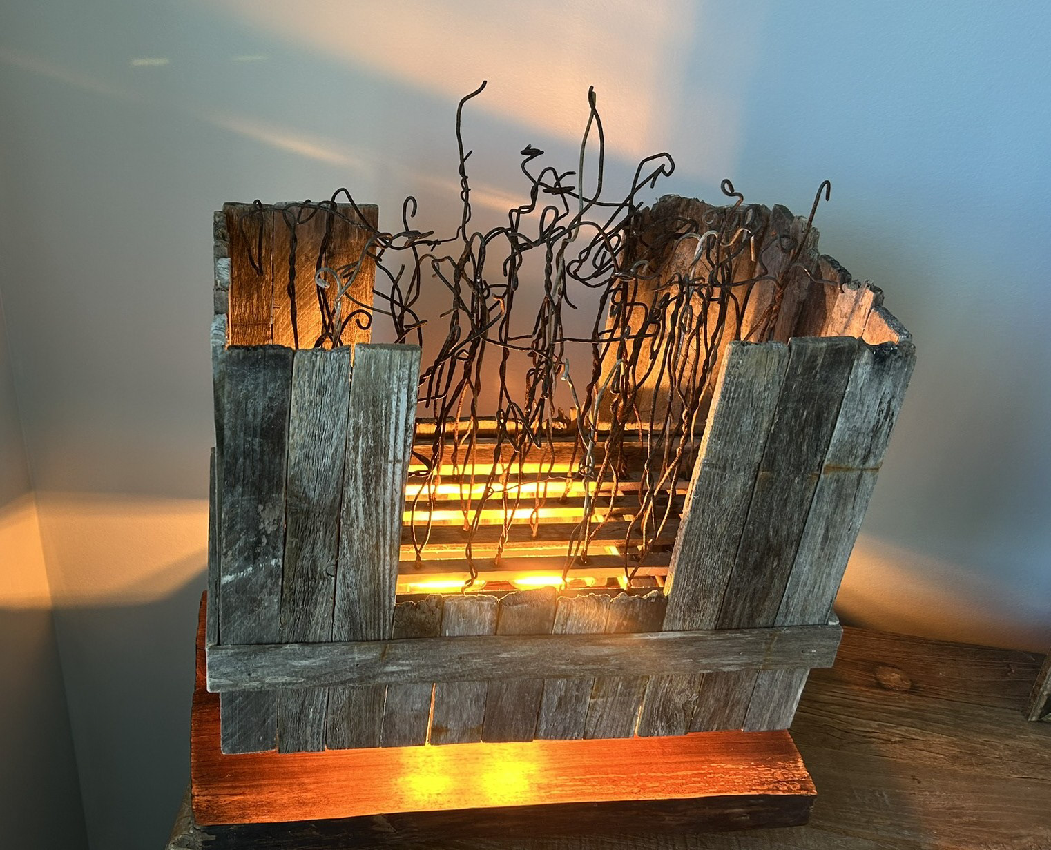 Larger "Wire Garden" Overview (SOLD)