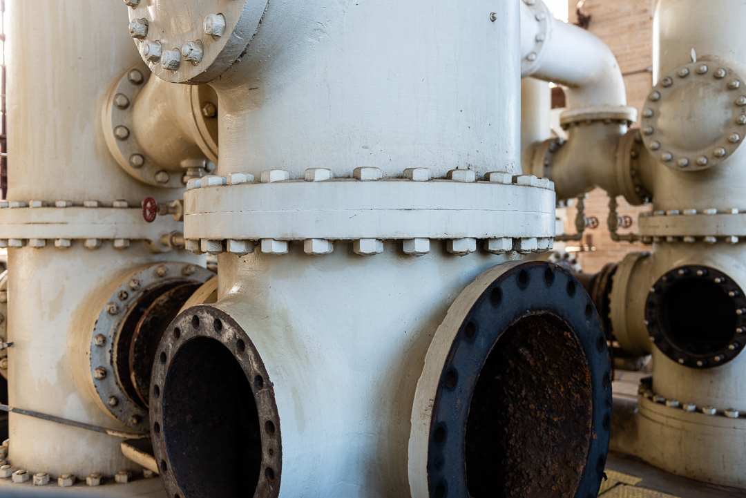 Part of No. 3 High Service Pump System