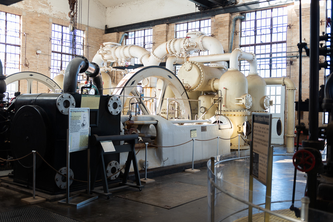 No. 3 High Services Pump: about 5 million gallons per day