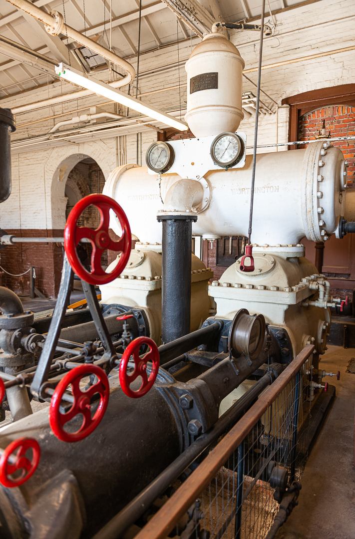 No. 1 High Service Pump: about 3 million gallons/day