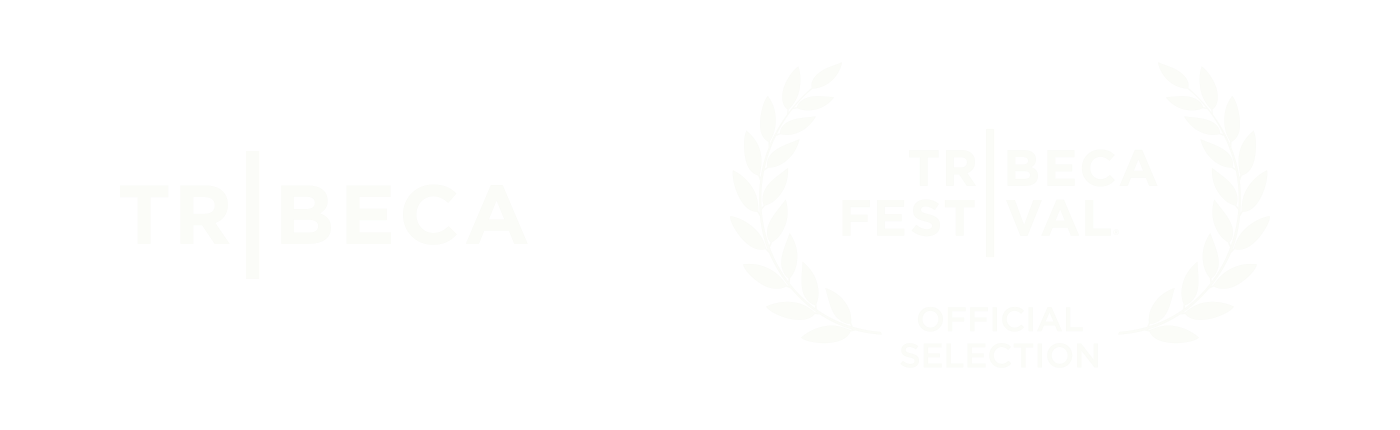 Tribeca Festival logo and Official Selection laurels. EPHEMERA: World Premiere, U.S. Narrative Competition, 2026.