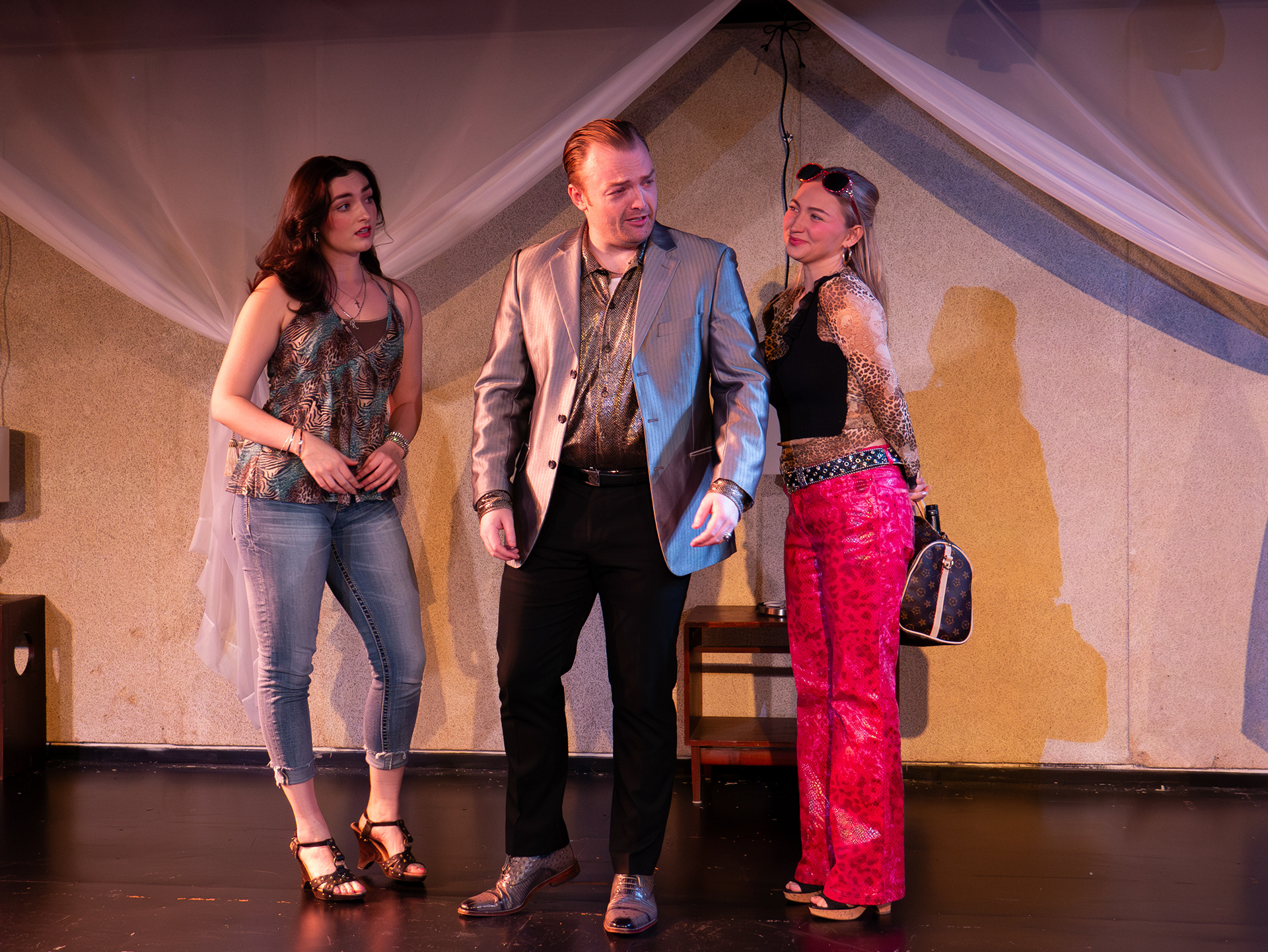 Rosalind, Duke Frederick, Celia