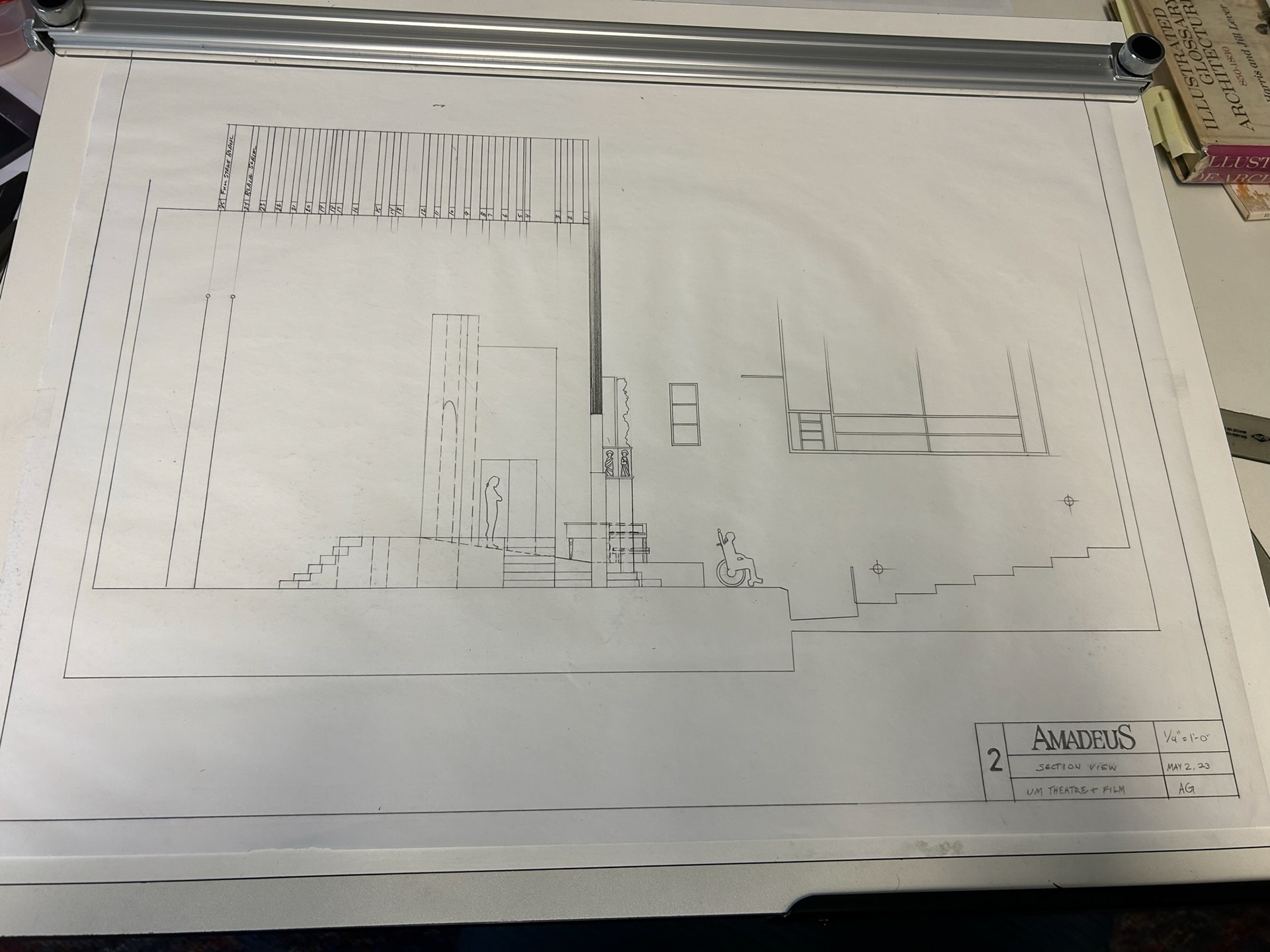 Section for "Amadeus" (Theoretical Project)