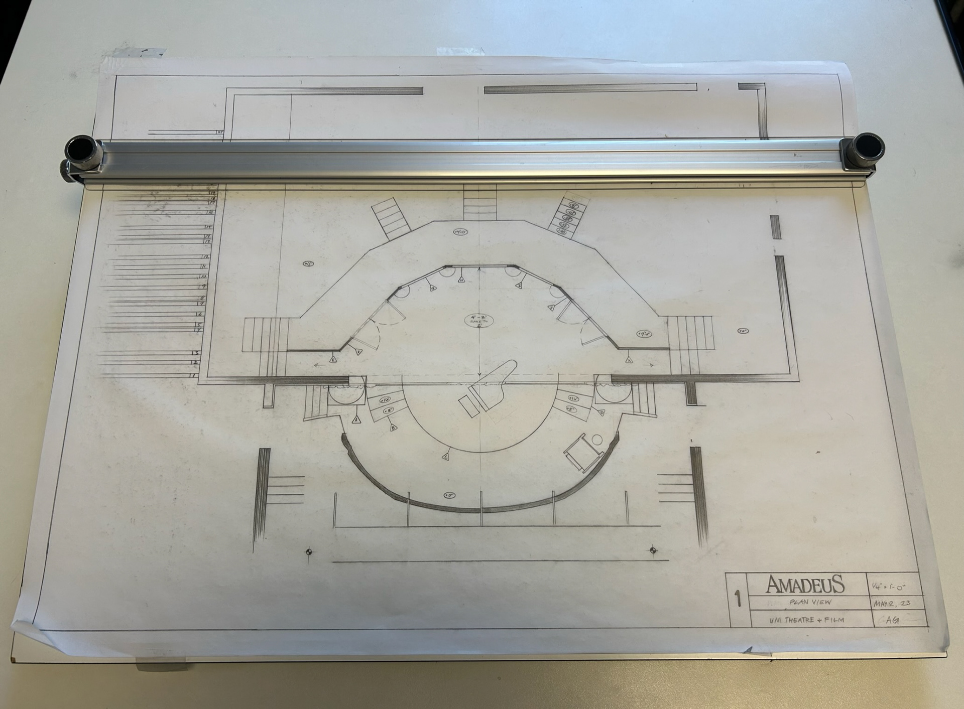 Ground Plan for "Amadeus"