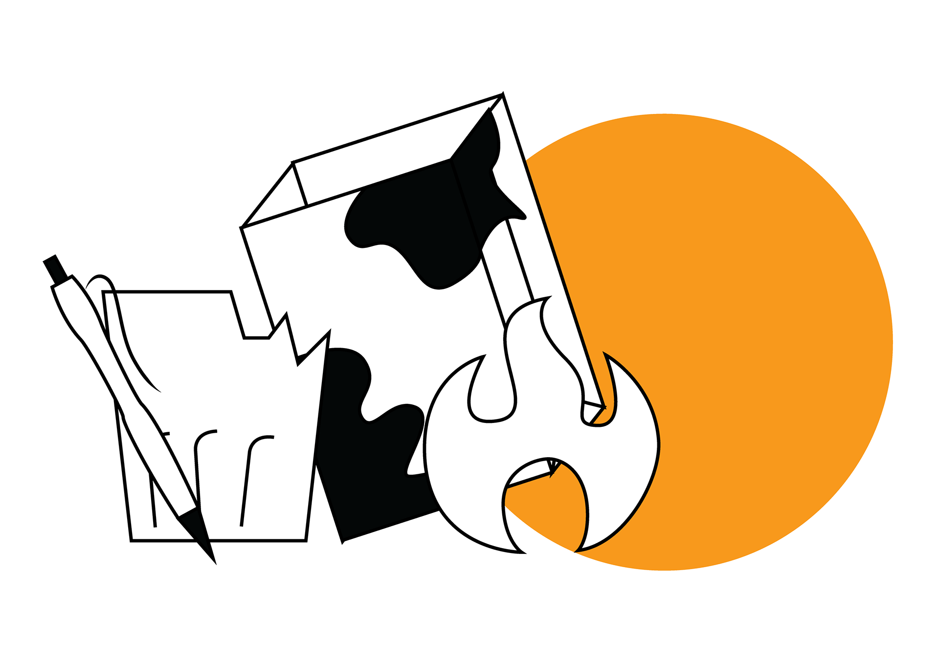 Different icons for waste management