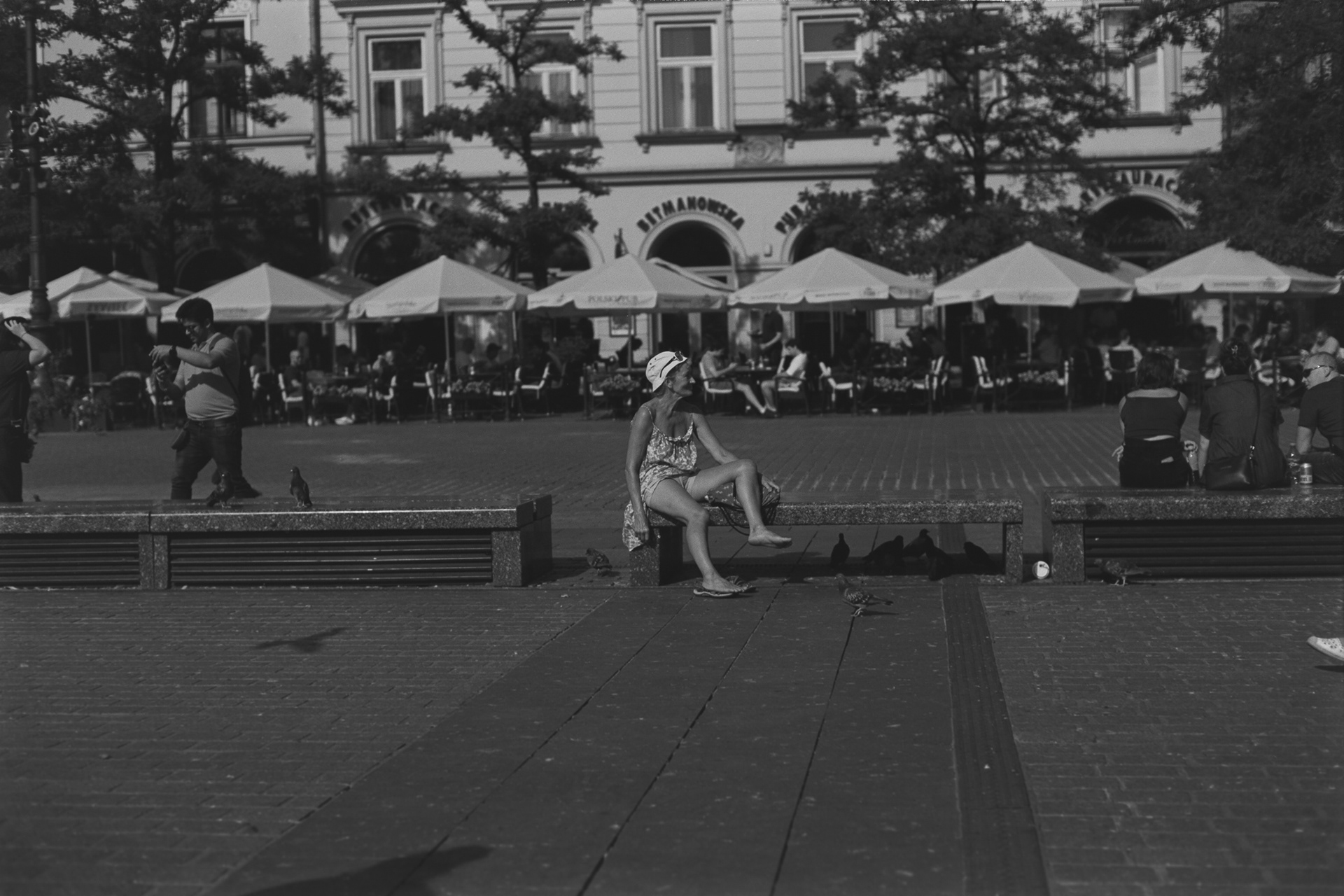 Sun Bathing 2 (2024). Krakow, Poland.