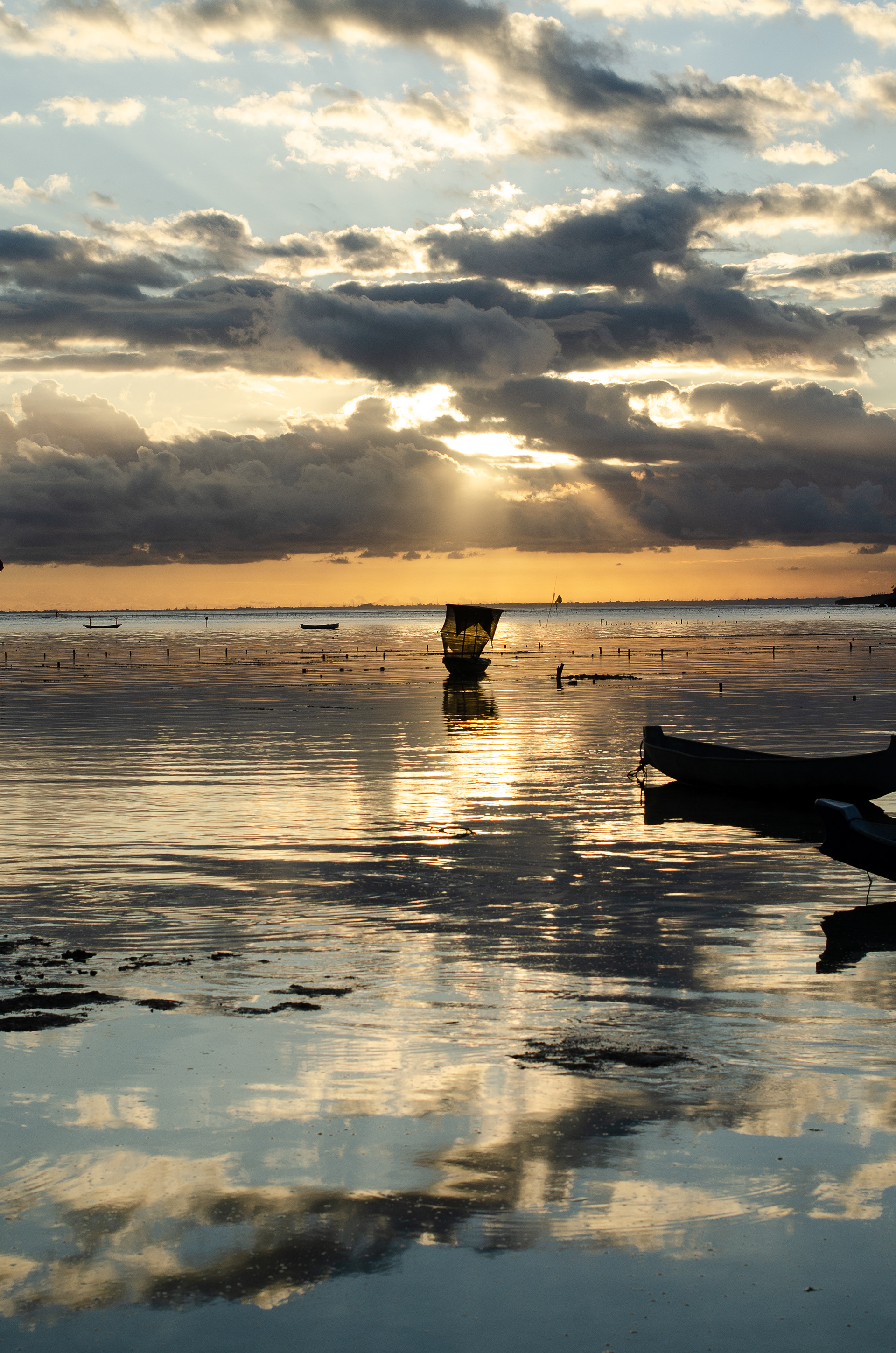 Sonnenuntergang. Nusa Ceningan, Indonesien (2022)