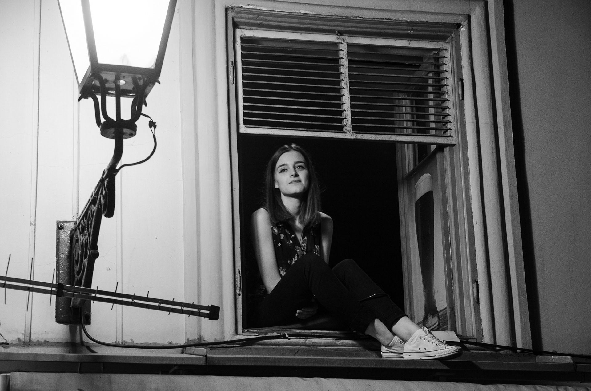 Girl at the Window (2016). Zagreb, Croatia.