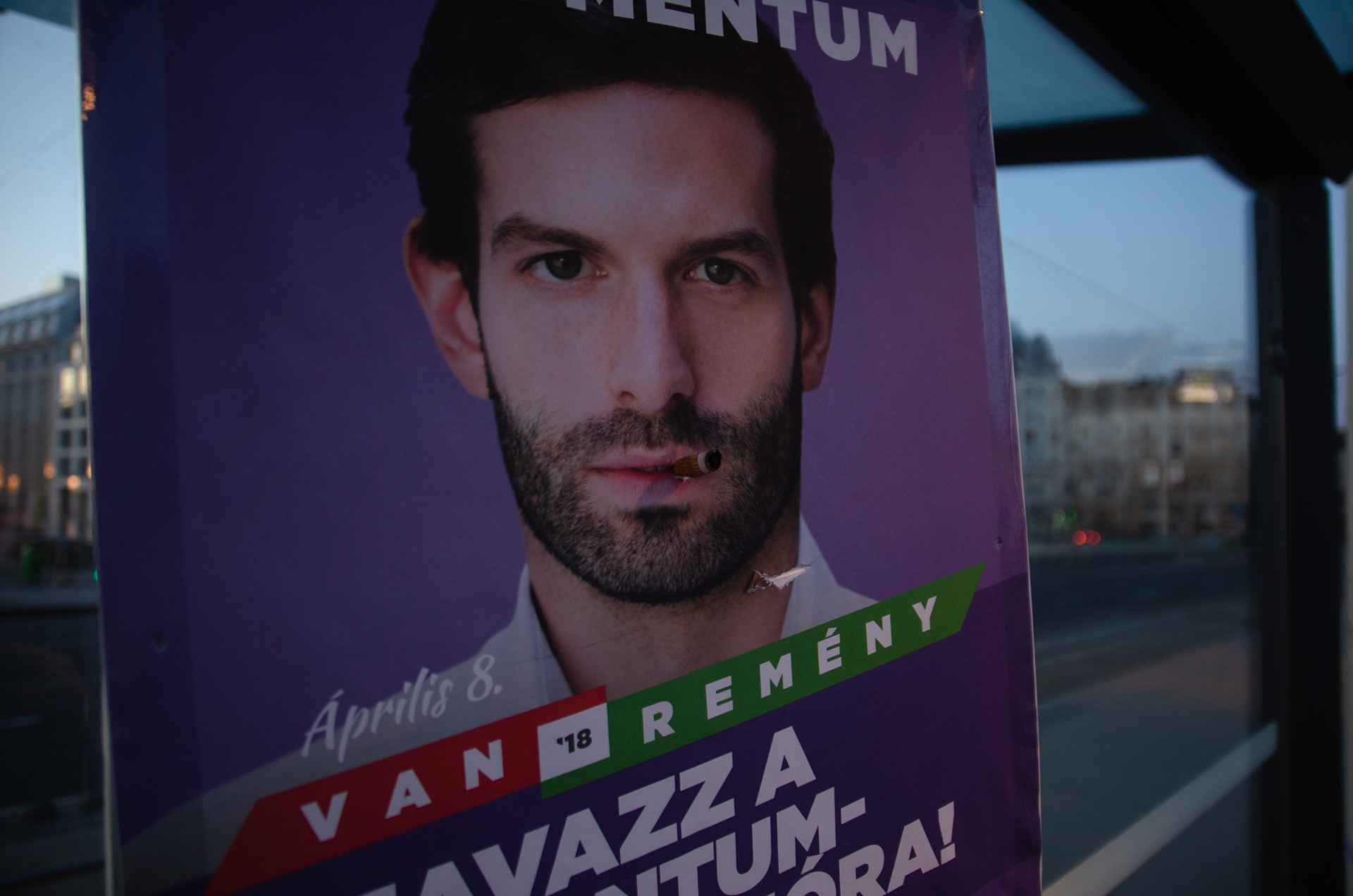 Vote for Me, I Smoke (2018). Budapest, Hungary.