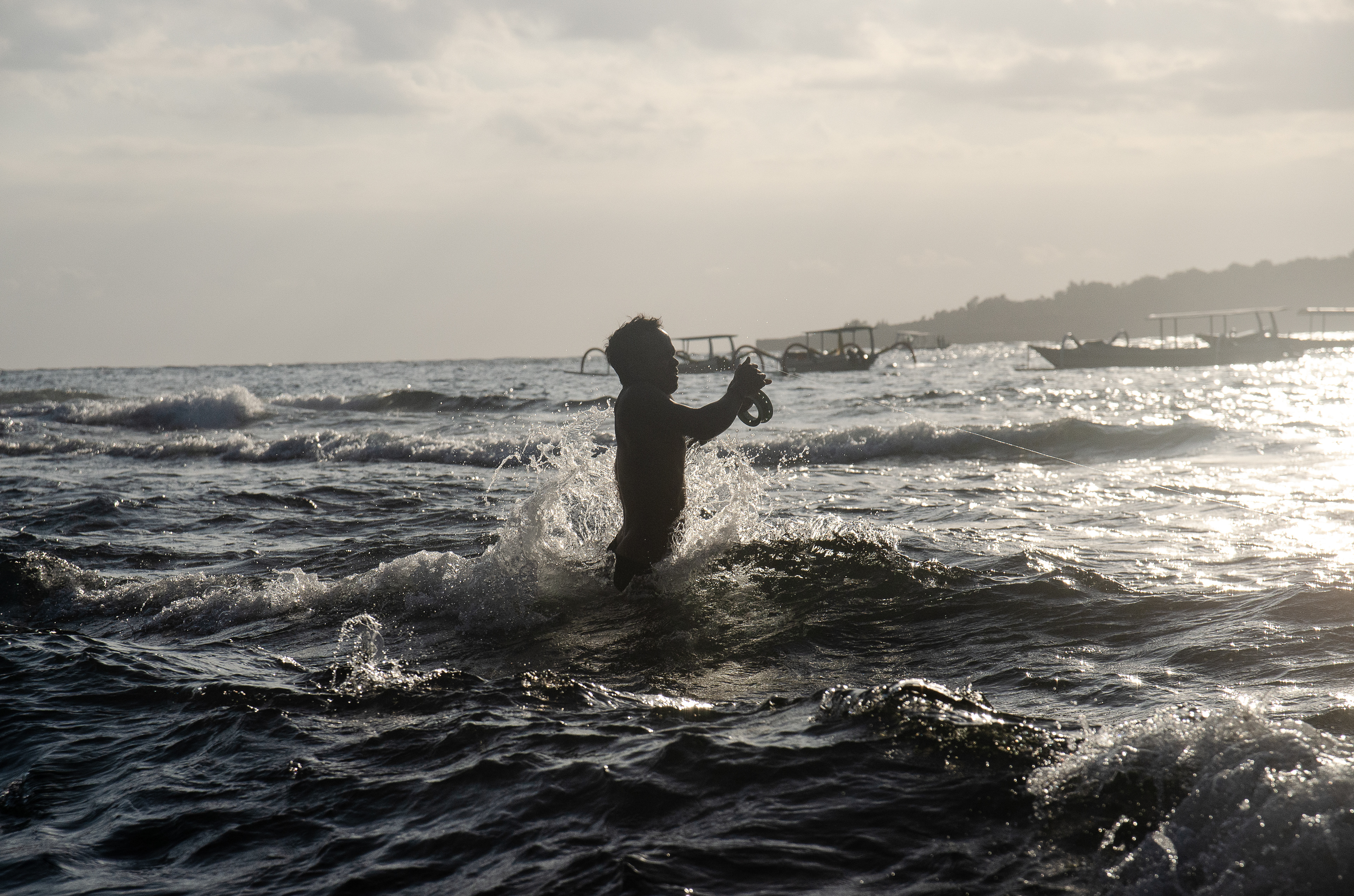 Fischer. Nusa Penida, Indonesien (2019)