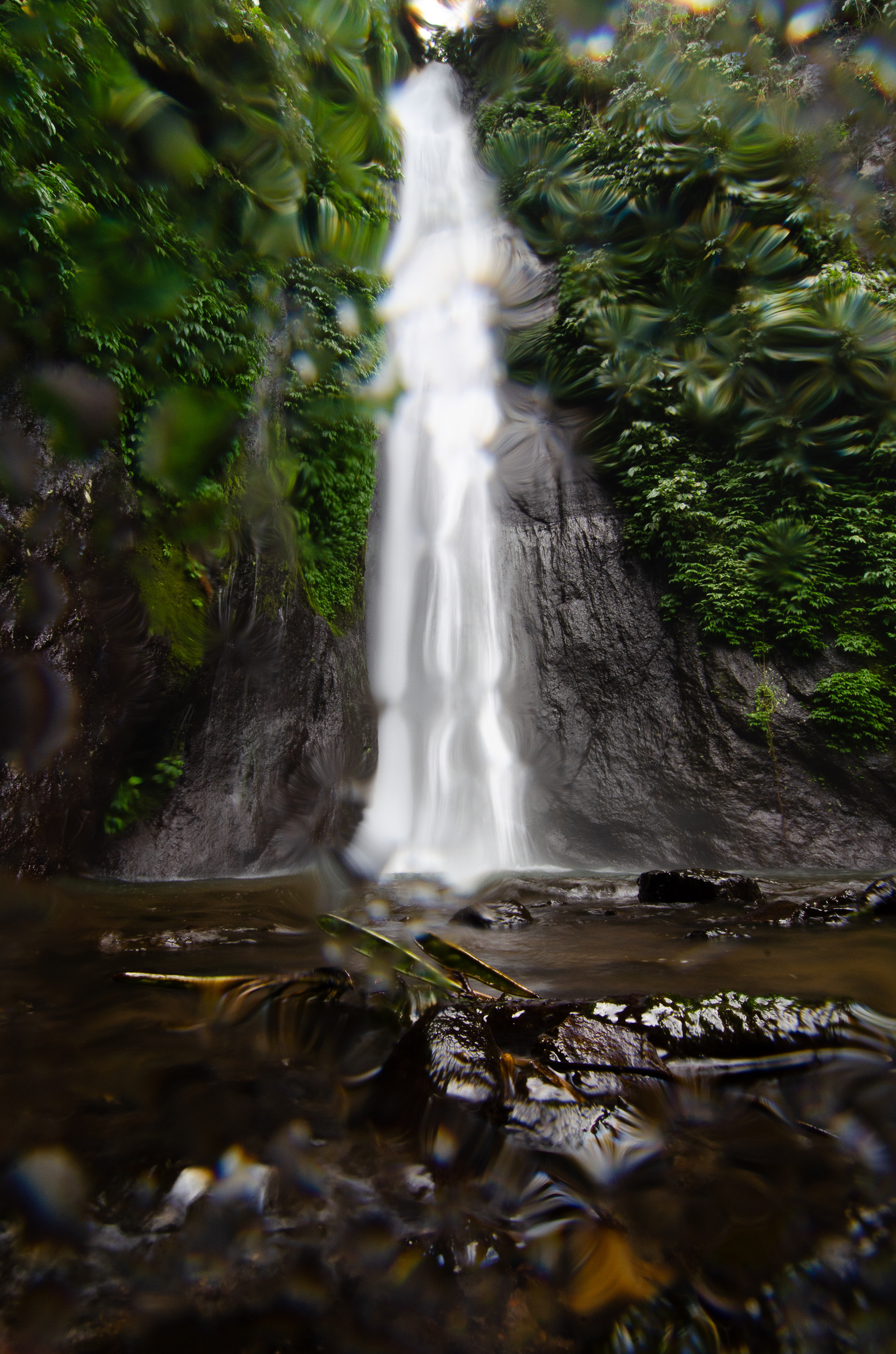 Wasserfall. Nord-Bali, Indonesien (2019)