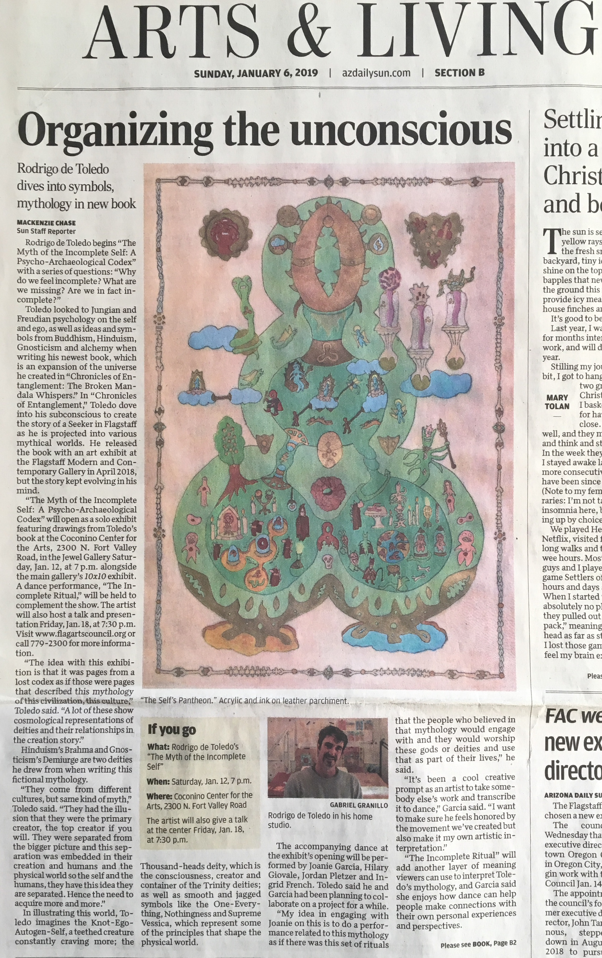Stroy on Arizona Daily Sun January 2019